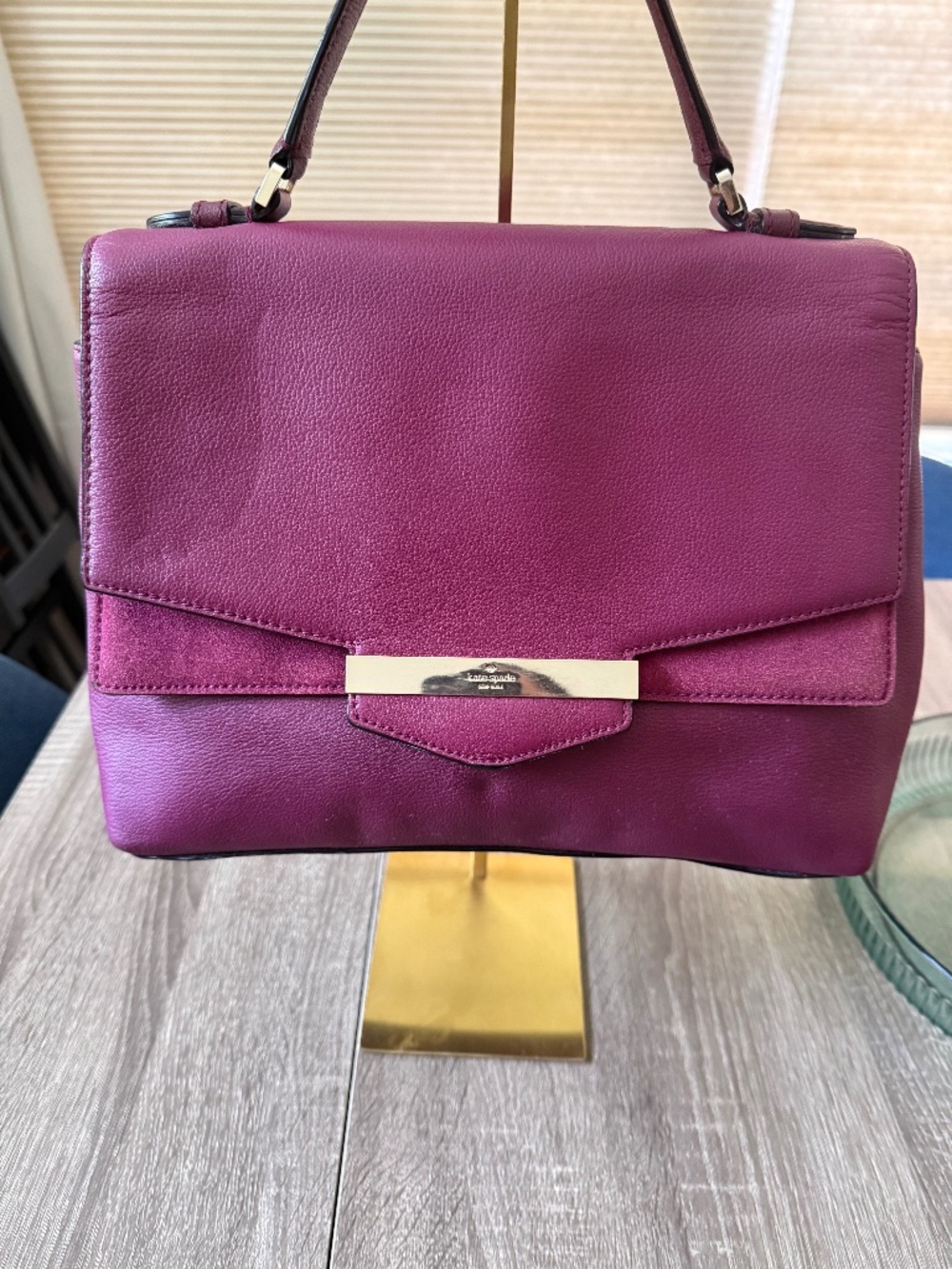 Kate Spade New York "Make It Mine" Candace Satchel with Suede Wrap